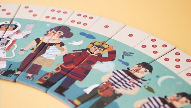 Gra okrągłe domino Londji - Chcę być...